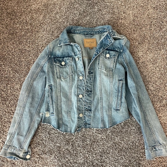 Distressed Jean Jacket - Picture 2 of 5